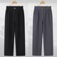 Middle-aged and elderly mother pants spring and autumn and winter high waist casual long women's pants 2025 new fleece-lined thick grandma pants