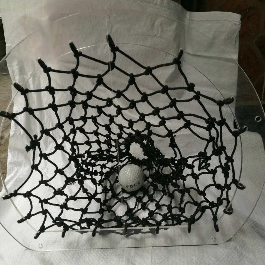 游戏机射击安全网兜 数码动漫电玩机动竞技防护网袋人工编织厂