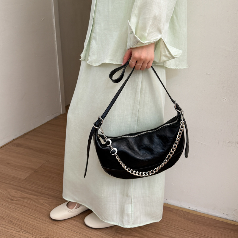 Bolsas populares de estilo extranjero diarias para mujeres 2026 nuevo estilo de cuero suave de viaje casual versátil exquisito bolso de bolsas de bolsas