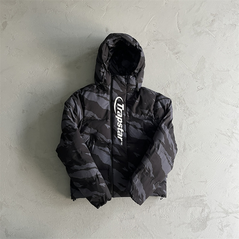 Trapstar HYPERDRIVE TECHNICAL PUFFER hombres chaqueta encapuchada calidad Londo