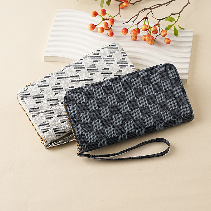 Cross-border Foreign Trade Source Wallet European and American Style Long Zipper Bag Wallet Large Banknote Clip Unisex Wallet Cross-border Foreign Trade Source Wallet European and American Style Long Zipper Bag Wallet Large Banknote Clip Unisex Wallet
