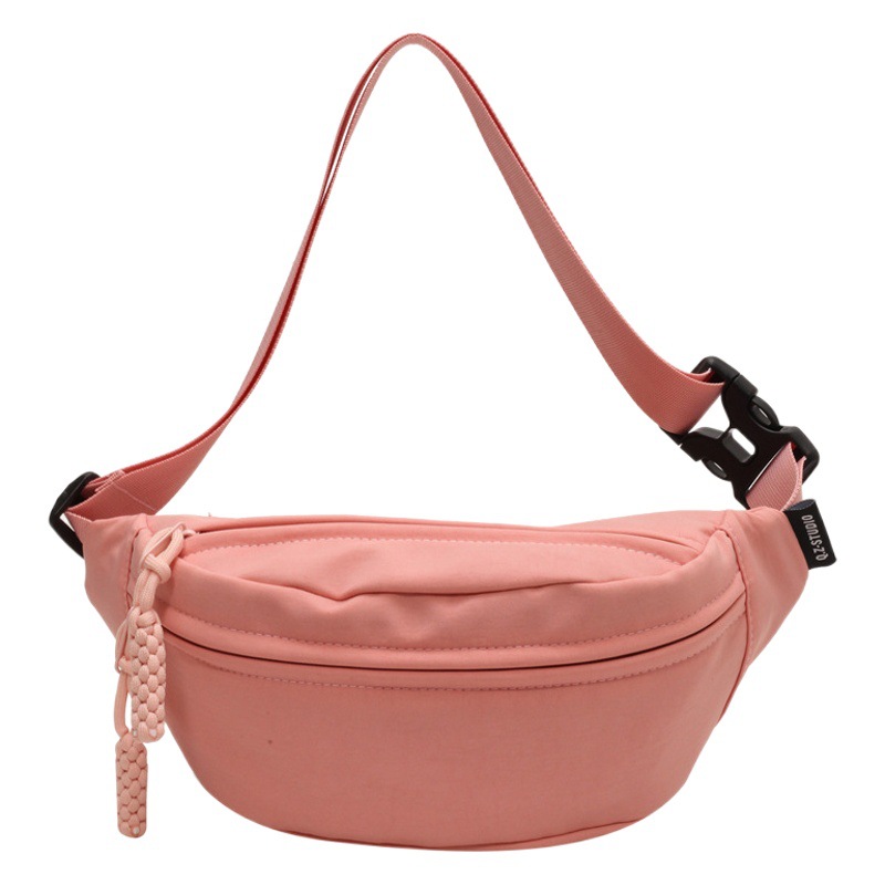 Bolso de cintura de moda bolso de pecho de mujer nuevo bolso de hombro deportivo ligero para mujeres japonesas personalidad casual bolso de mochila versátil