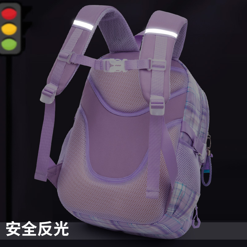 Bolso de la escuela transfronteriza niñas 1-3-6 grado mochila escolar de dibujos animados niñas niños Escuela Primaria mochila