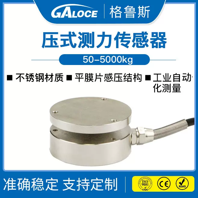 GML657 平膜盒式压力传感器 瞬间测量冲击力测力传感器