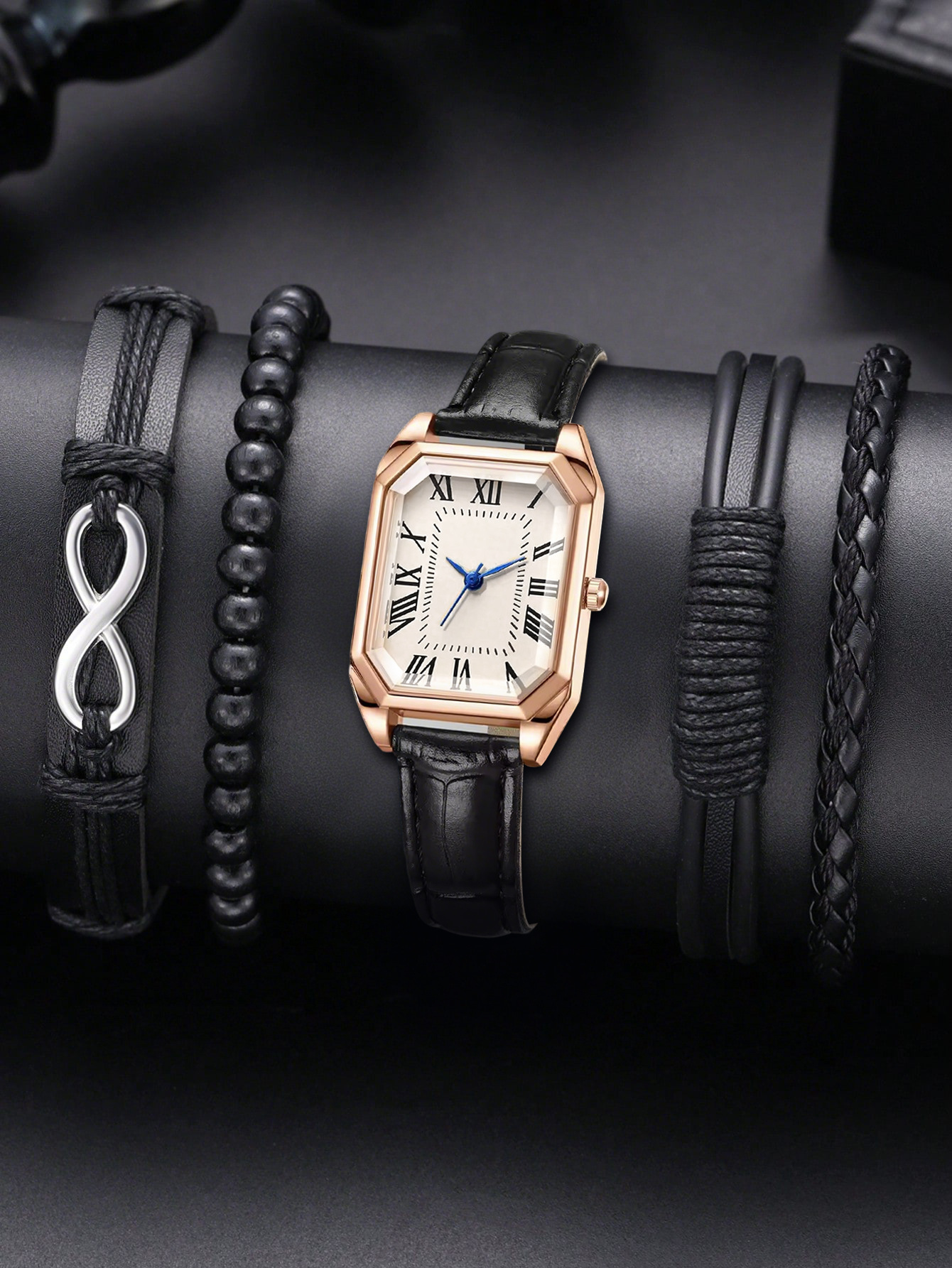 Reloj retro transfronterizo mujer moda elegante estilo barril literario tendencia simple relojes de cuarzo fabricantes al por mayor image 9