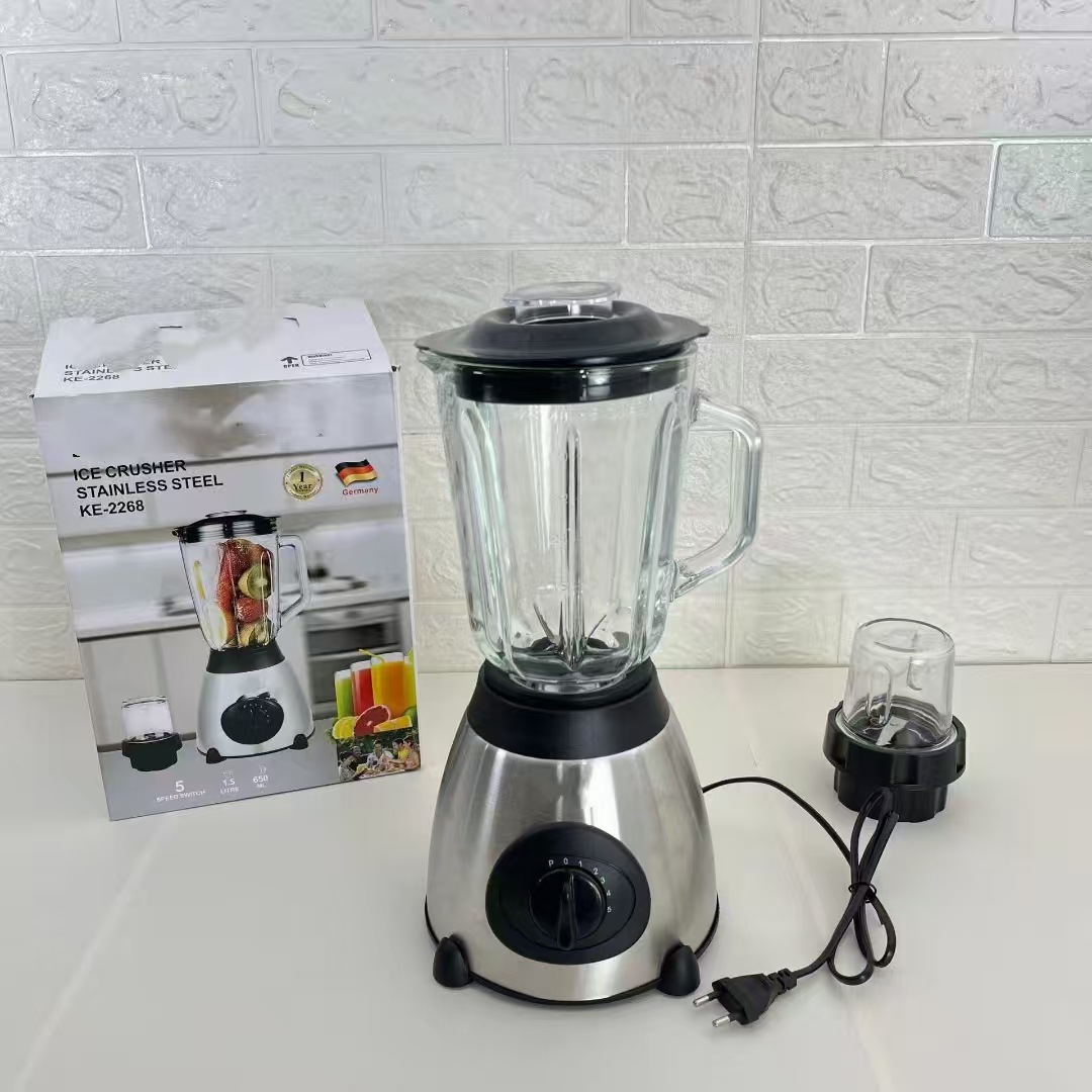 Blender Export Household Multifunctional Food Processor Blender Glass Cup Juicer Grinder