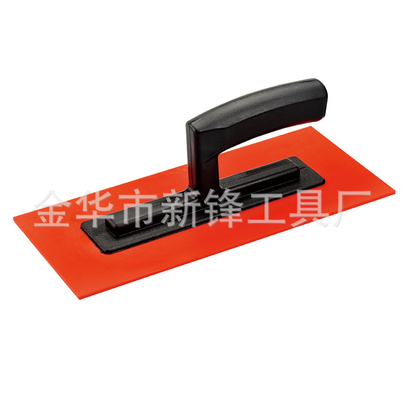 厂家供应280*140*3mm塑料抹泥板L型手柄可定牌
