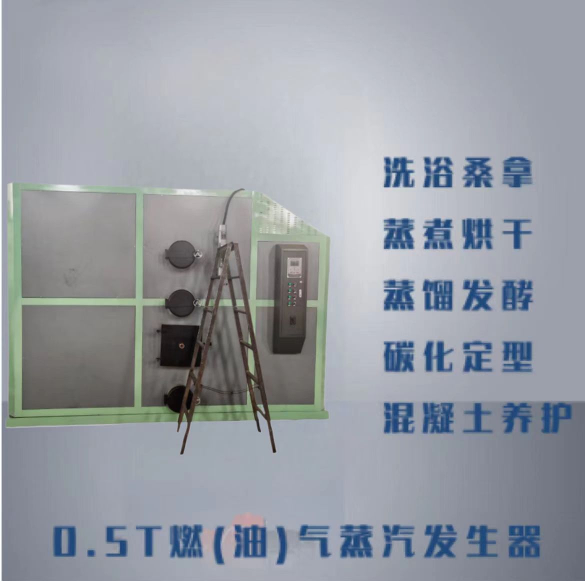 生物质蒸汽发生器全自动热水锅炉餐饮食品加工豆腐加工蒸汽锅炉