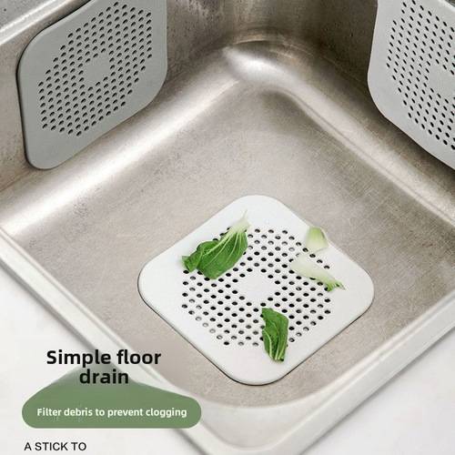 Amazon's hottest kitchen sink filter hair filter bathroom hair anti-blocking suction cup floor drain