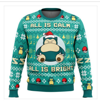 Venta directa de fábrica Venta caliente Impresión digital 3D Hombres Casual Todo-fósforo Hombro de hombro de manga larga Suéter de cuello redondo