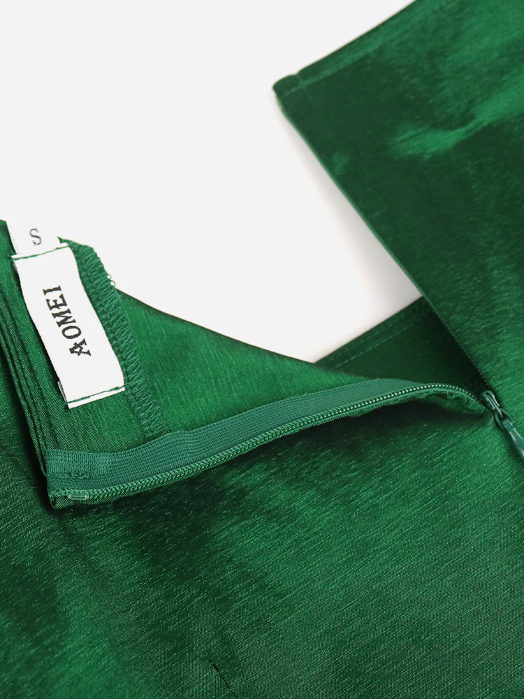 Δημιουργικό σχέδιο γυναικείων ενδυμάτων τρισδιάστατη φούστα λωτού με ένα βήμα συν μέγεθος μεγάλο συμπόσιο μικρό φόρεμα_voghion.com