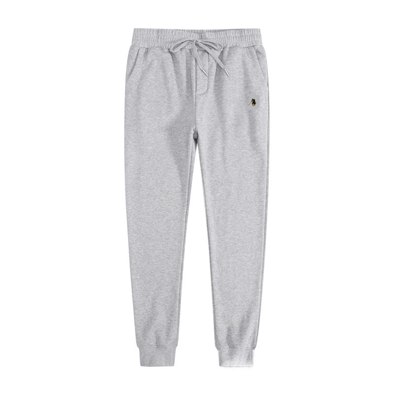 Cross-Border Foreign Trade Fleece-Lined Sweatpants for Men with Embroidered Polo Pony Logo, Loose Casual Pants, Versatile Sports Long Pants in Stock Cross-Border Foreign Trade Fleece-Lined Sweatpants for Men with Embroidered Polo Pony Logo, Loose Casual Pants, Versatile Sports Long Pants in Stock