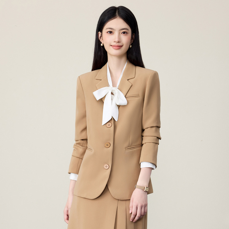 Formal Women's Suit, College Student Teaching Qualification Interview Suit, High-End Small Commuter Suit Jacket, Professional Skirt