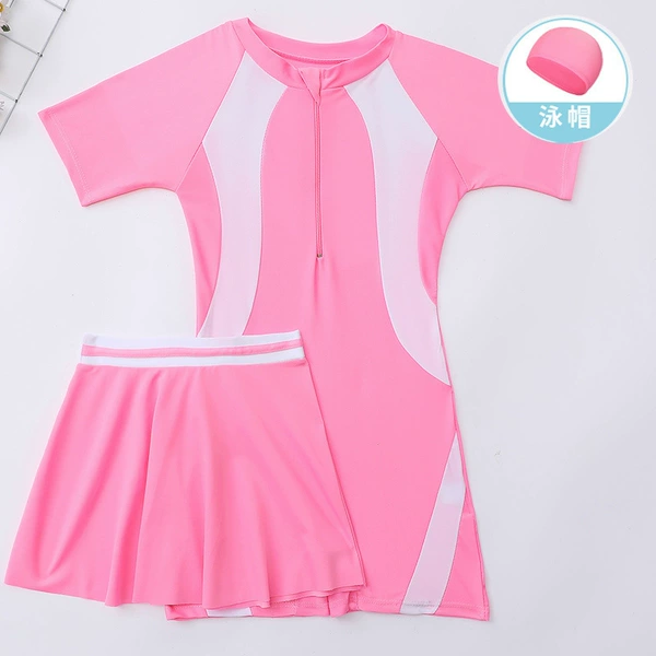 8170 pink + swimming cap