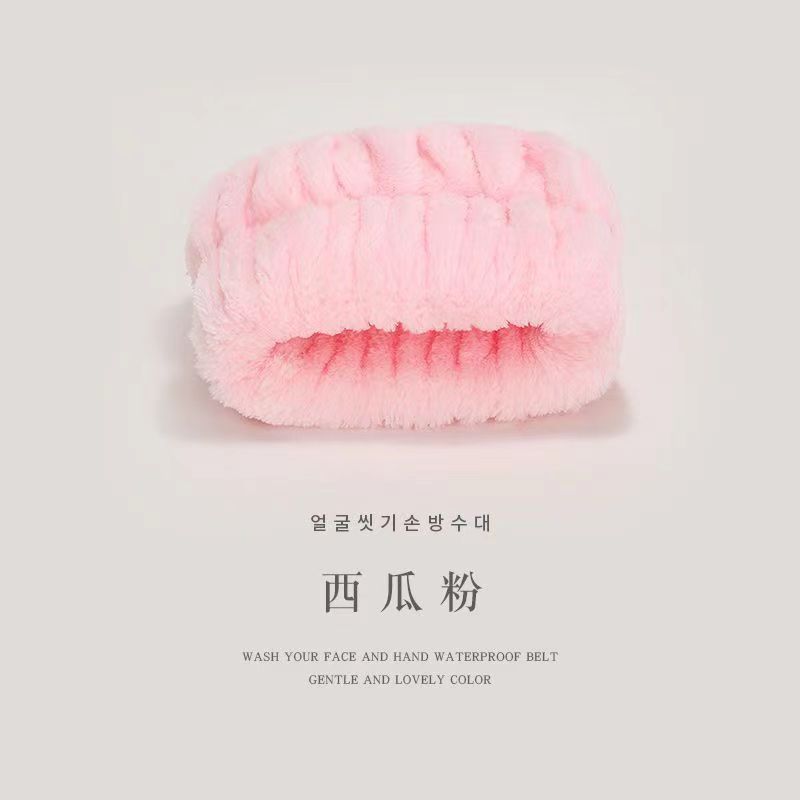 Estilo coreano estudiante lindo diadema tocado accesorios para el cabello pequeño animal Banda para el cabello de las mujeres lavado de cara simple máscara diadema