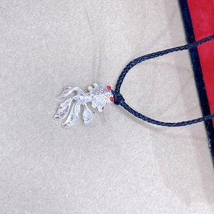 High imitation silver plated rich gold fish clavicle necklace pendant jewelry jewelry fashion jewelry silver plated gold fish pendant