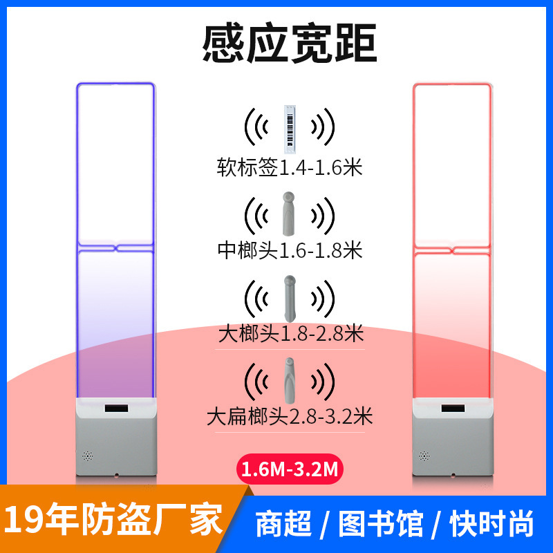 製品 EAS 盗難防止システムスーパーマーケット盗難防止装置紛失防止ドア衣類ブティックキビ店スーパー盗難防止装置|undefined
