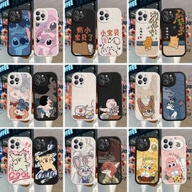 小羊皮情侣手机壳 情侣款任意机型感小众一对安卓不同型号