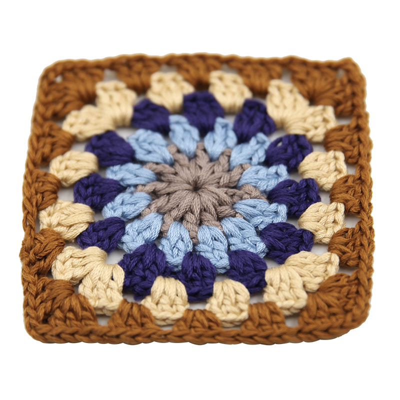 Jin Hao nueva tela de algodón tejido de encaje para platos tapete para platos restaurante creativo tapete posavasos tapete para mesa