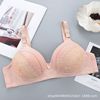 Comfortable wireless bra, underwear, breathable thin push up bra for mother, for middle age, plus size