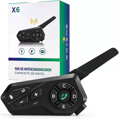 X6 Motorcycle Helmet Bluetooth Motorcycle Helmet Headset - single-pack