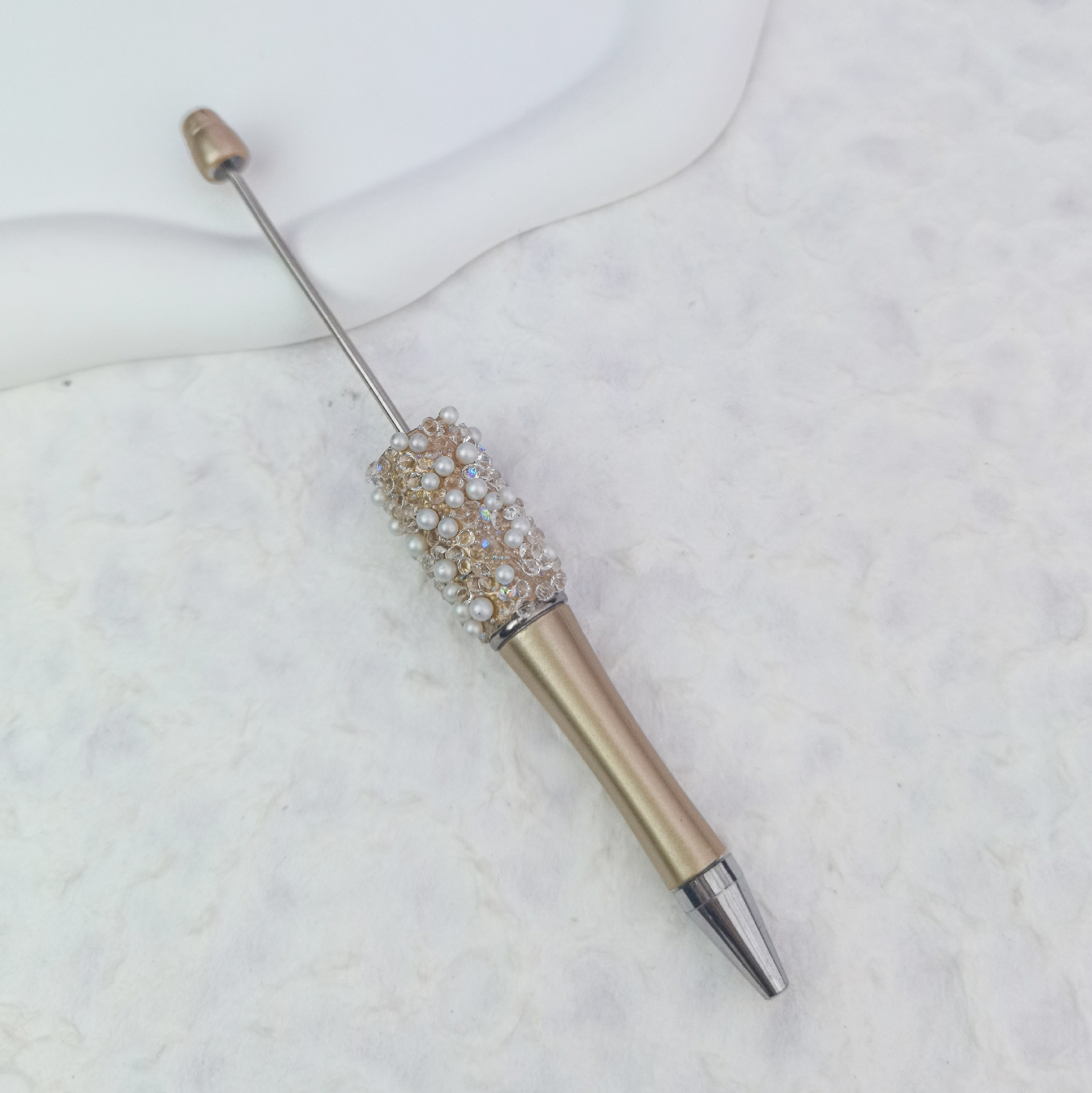 10.Golden (sugar pearl style)