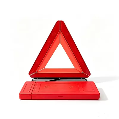 Diamond-grade reflective film, essential for: Warning sign