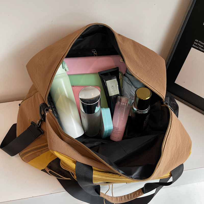 Nuevo paquete de viaje transfronterizo de gran capacidad de separación seca y húmeda bolsa deportiva de acondicionamiento físico bolsa de almacenamiento de equipaje de viaje