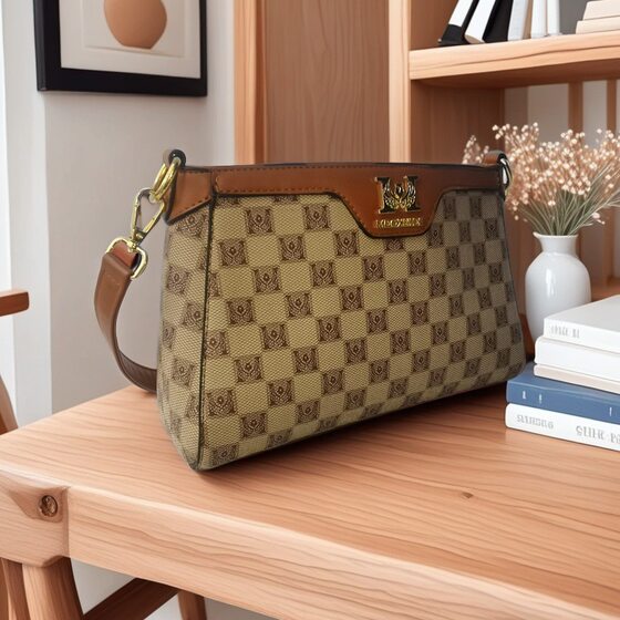 Women's Shoulder Bag Crossbody Bag PU Printed Old Flower Bag Lightweight Multi-compartment Design Daily Commuting Various Occasions