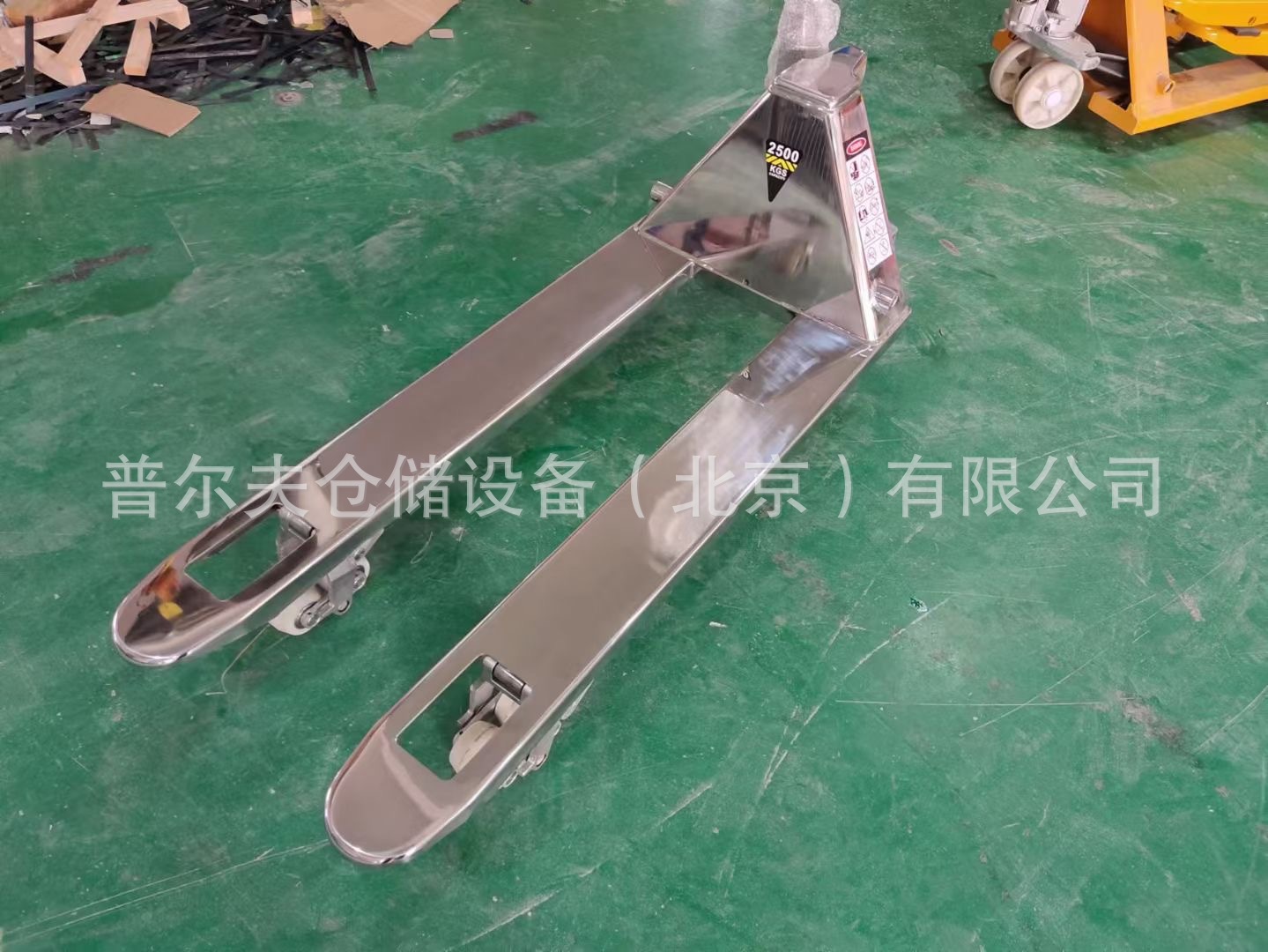 304不锈钢地牛 托盘搬运车