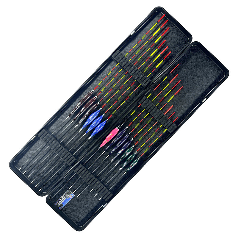 13 todo el conjunto de agua flotante pescado de alta sensibilidad engrosado llamativo pescador salvaje flotante gran fábrica de comercio de comercio exterior