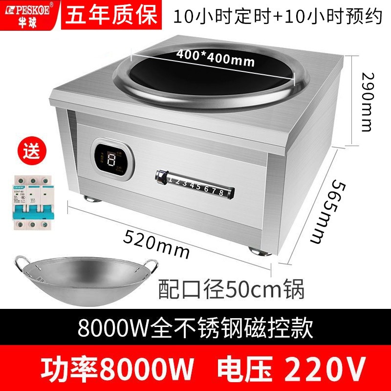 [220V] 8000W 오목형 올스틸 대형 바디(본체 내하중 175kg )