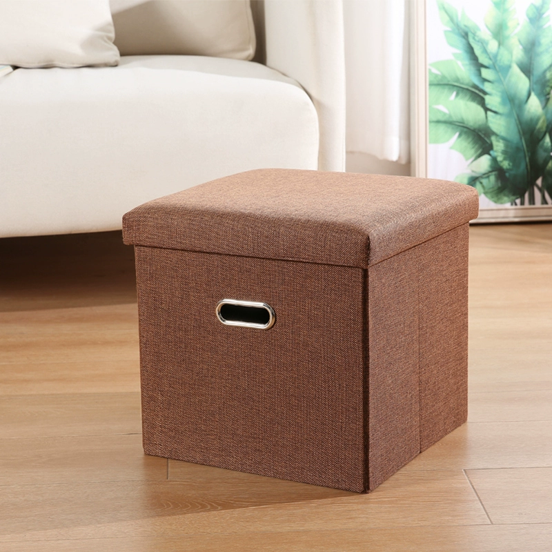 Universal storage system for home use, folding cloth with seat for adults, sofa, shoes, storage box