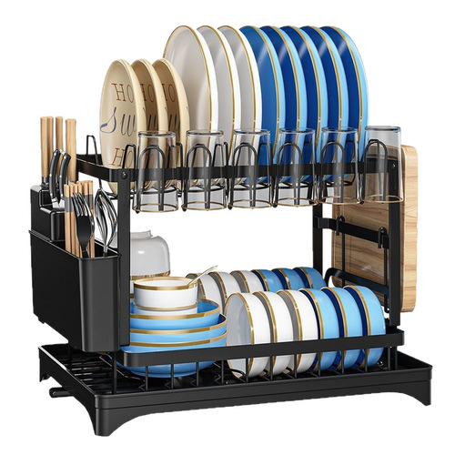 Kitchen storage shelf, bowl and plate storage rack, sink drain rack, drain basket, home bowl and chopsticks cabinet, bowl rack
