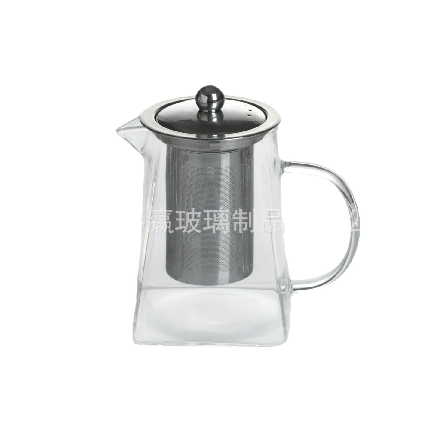 Tetera de Vidrio con Filtro de Vidrio Resistente a Altas Temperaturas para Oficina, Casa de Té