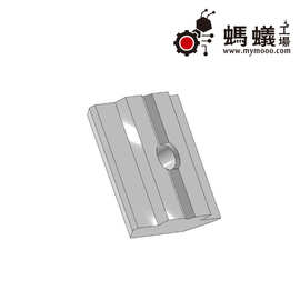 蚂蚁工场国标30系列螺母滑块螺母欧标40槽10欧标45共用滑块螺母