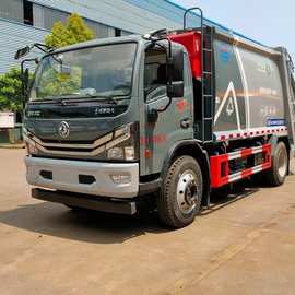 上京牌垃圾车_国六压缩垃圾车 8方10方12方图片 非洲