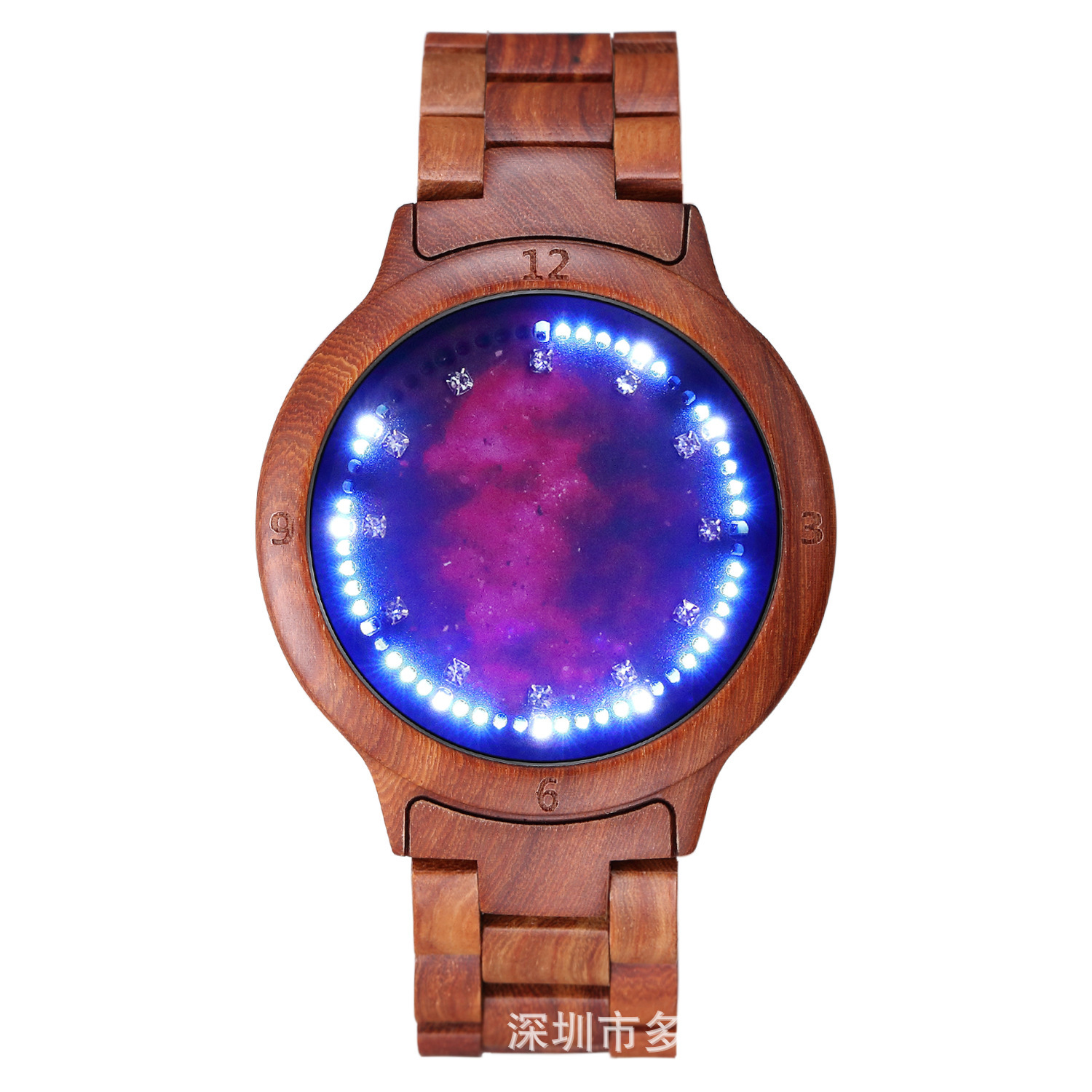 customized All kinds of Wooden table Quartz watch Electronic watches