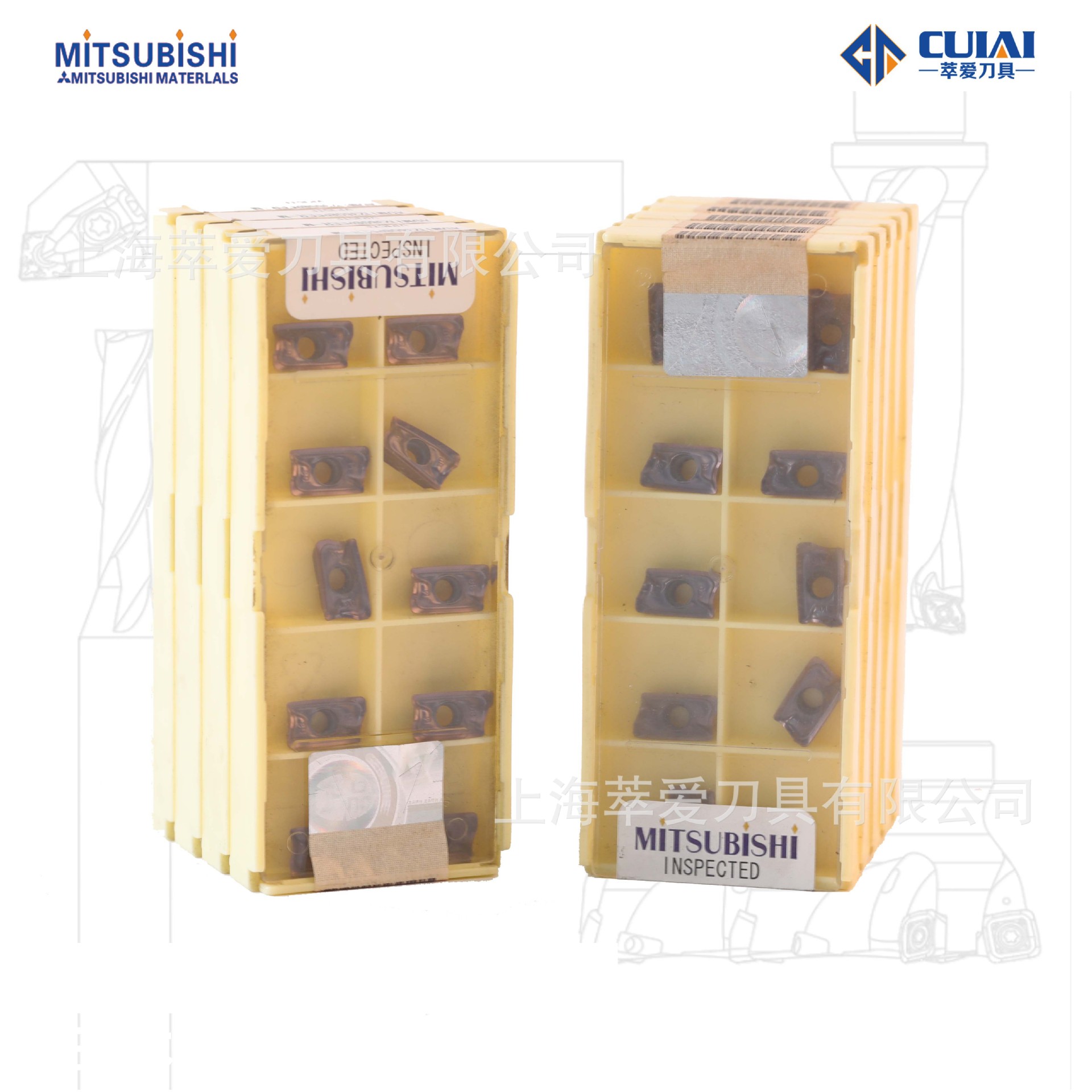 Mitsubishi日本三菱铣刀片APMT1135APMT1604AOMT123608PEER-MVP15