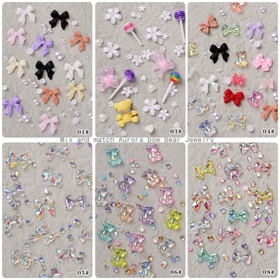 Pearl Mixed Set Box – Dırnaq bəzəkləri