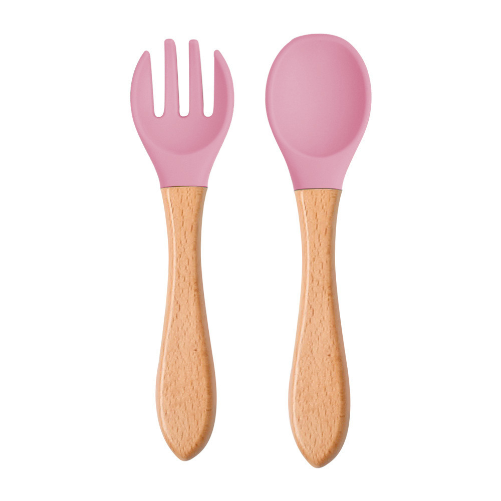 Pink (wooden fork spoon)