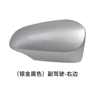 Housing Reversing Mirror — Rear mirror/rearview mirror assembly - on-the-right-of-the-co-pilot-silver-metallic-color
