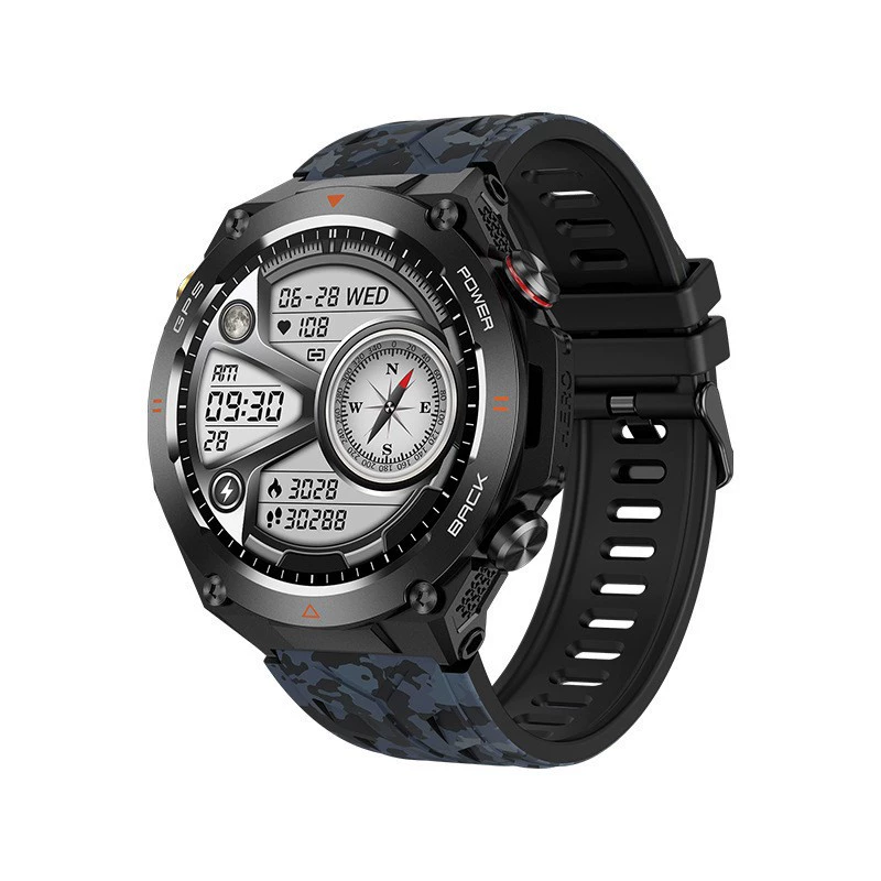 KC82 (DAFIT) Bluetooth звонки GPS‑позиционирование умные часы с ИИ‑ассистентом, высотомер, спортивные смарт‑часы