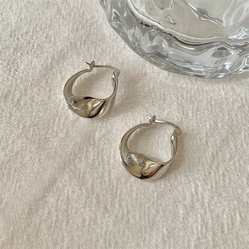 Elegant Geometric Copper Plating Earrings 1 Pair