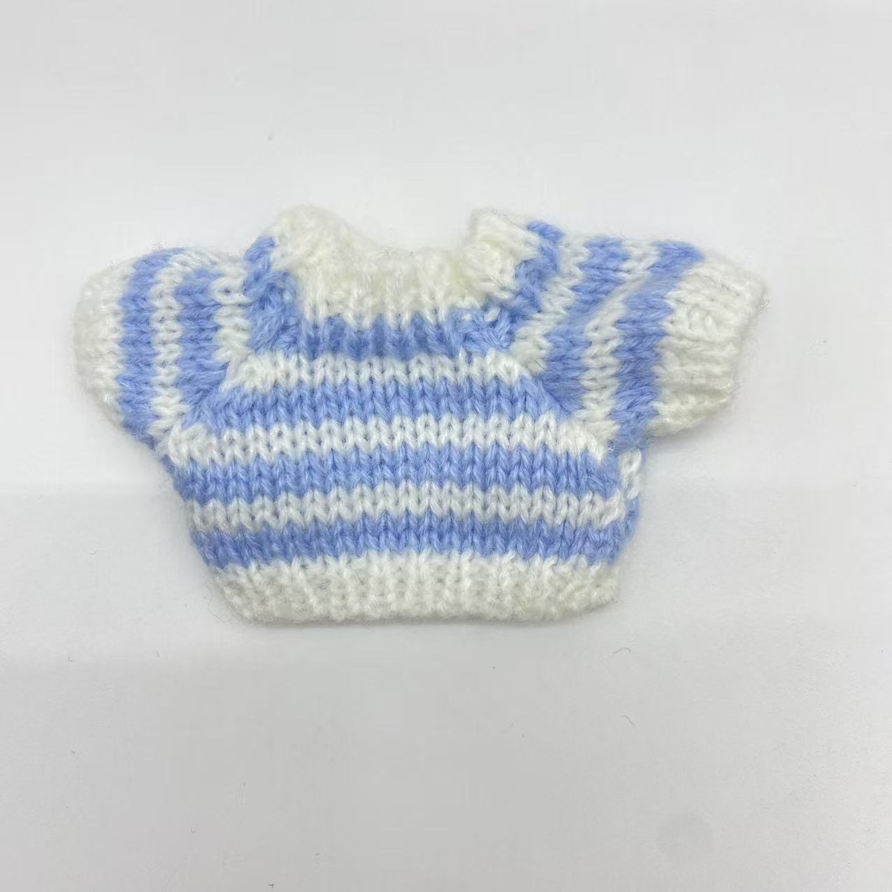 White background blue edge stripes
