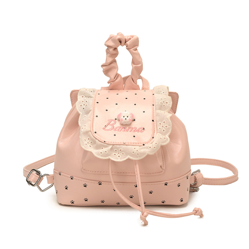 Mochila para niños y niñas, mochila de encaje dulce, mochila para bebés, comercio exterior transfronterizo, mochila para niños