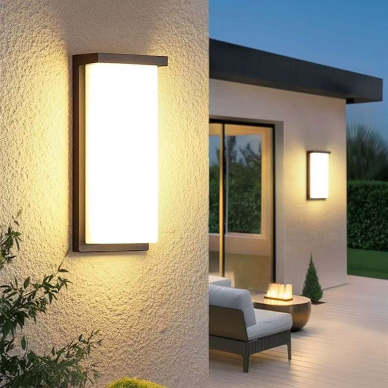 Led Outdoor Waterproof Wall Washer Light, Exterior Wall Lighting, Courtyard Wall Lamp, Waterproof Villa Balcony Light