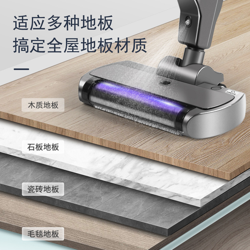 Inteligente inalámbrica fregona eléctrica hogar barrido fregona lavadora integrada perezoso manos libres de lavado de la fregona giratoria fábrica al por mayor