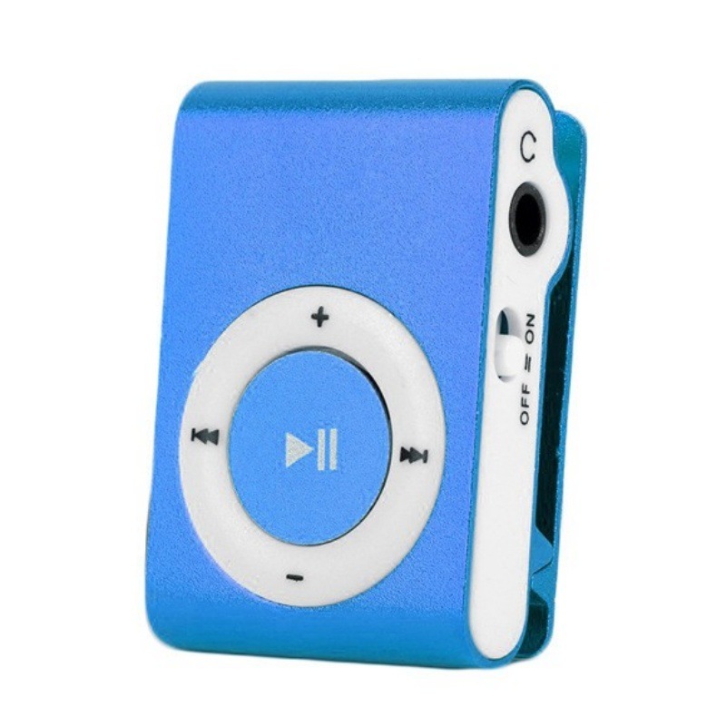 鉄クリップTFカードmp3プレーヤー金属ミニmp3大学生学習ウォークマンプレゼント携帯mp3|undefined