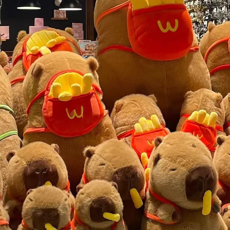 カピバラ人形ぬいぐるみぬいぐるみ抱き枕カピバラストラップ人形ぬいぐるみパチパチ520プレゼント